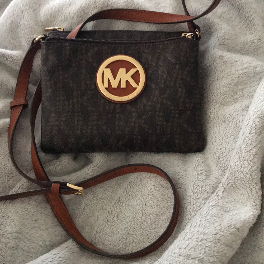 Michael Kors Brown crossbody purse